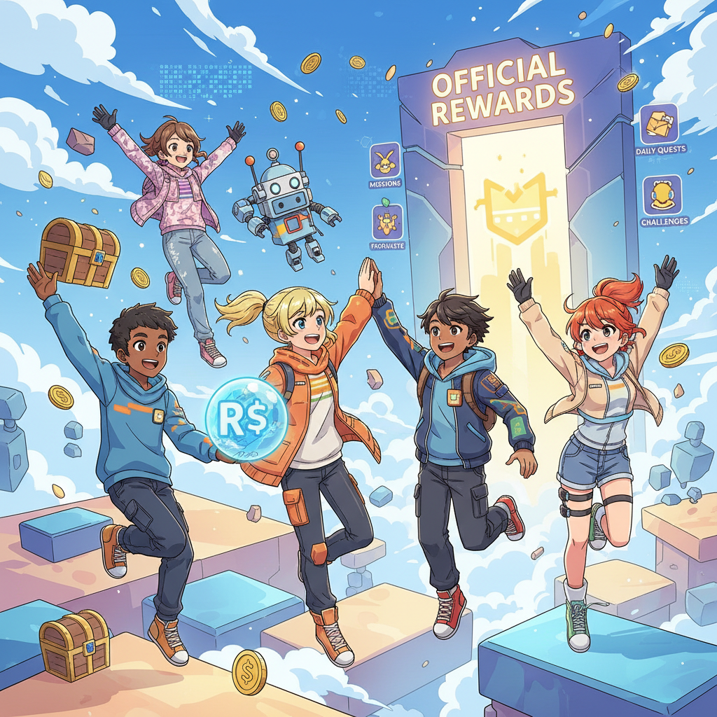 免費 Robux 真的有嗎？盤點 2026 官方認可的獎勵獲取方式，拒絕詐騙。,安全攻略,”免費 Robux, Roblox 賺錢”