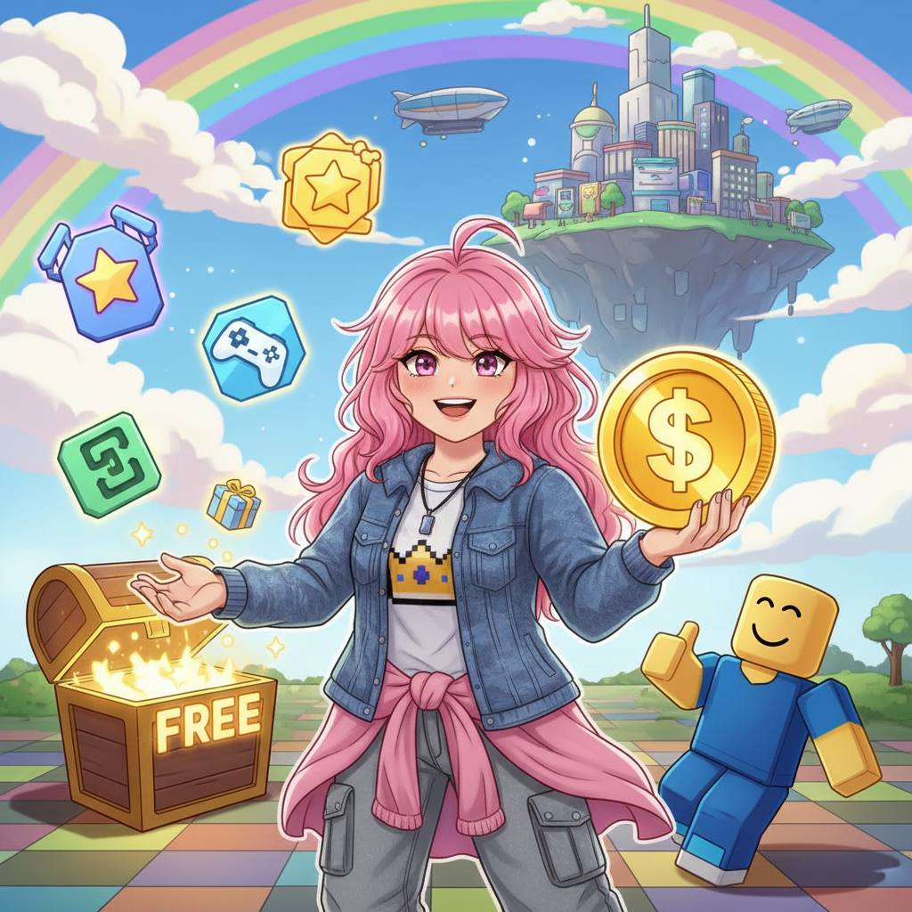 破解 Roblox 穿搭術：不花一毛錢也能穿出「Rich Style」的極限攻略。,穿搭攻略,”Roblox 免費衣服, 造型設計”