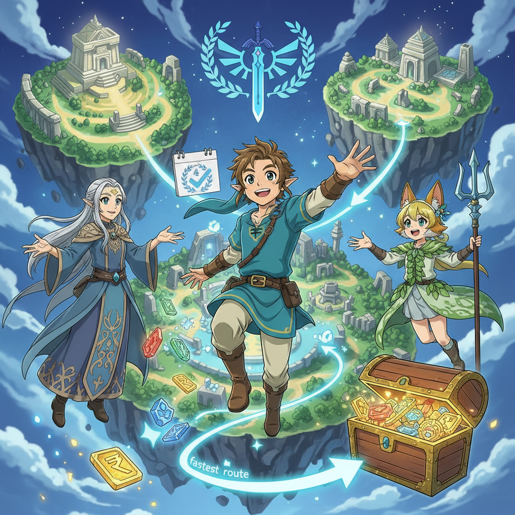 全任務攻略,2026《王國之淚》全主線任務流程攻略：最快通關路線與 4 賢者必拿順序。