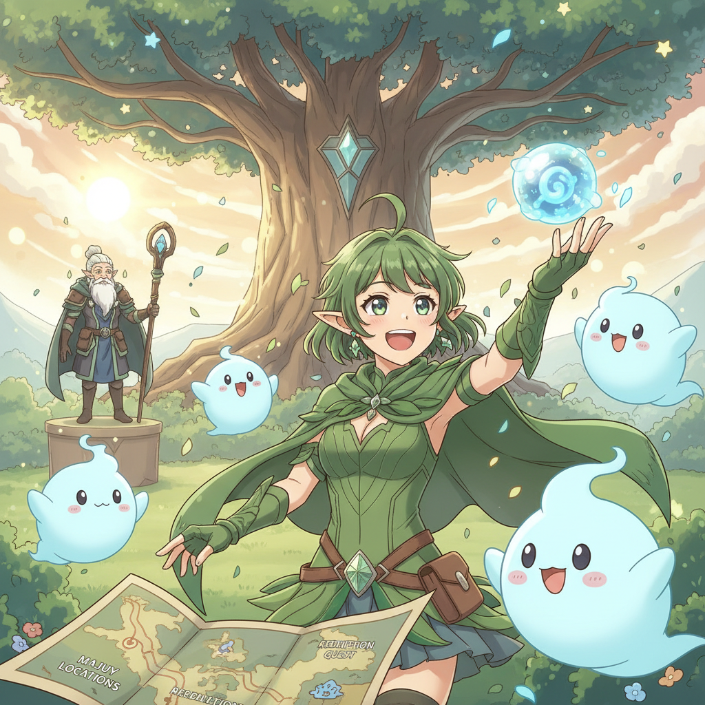 隱藏機制,魔猶伊的遺失物有什麼用？兌換「精靈套裝」任務與所有魔猶伊位置攻略。