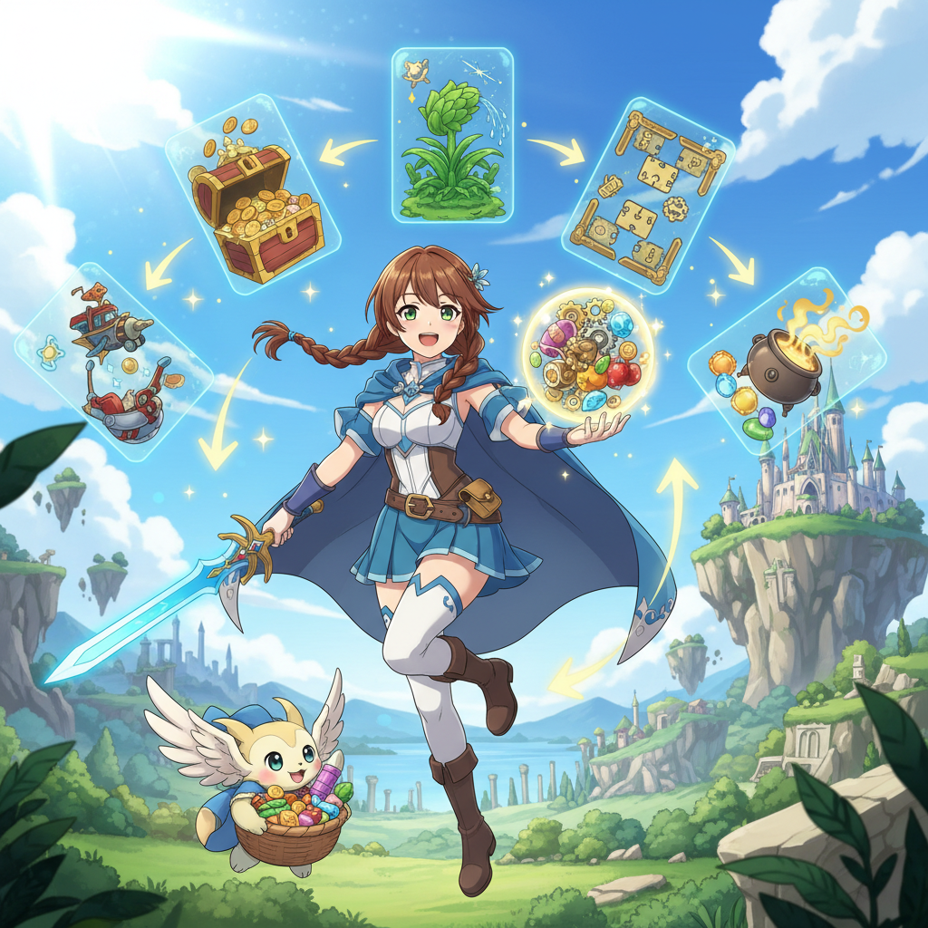 高手密技,不靠 Bug 也能變強！《王國之淚》2026 必備的 5 個高效率刷資源任務。