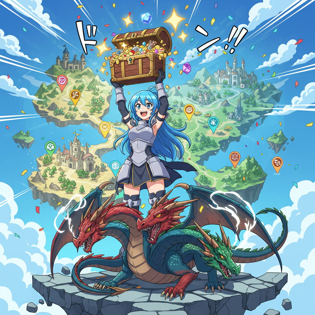 BOSS攻略,三頭龍 Gleeok 怎麼打？《王國之淚》全地圖強敵任務與弱點破解大全。