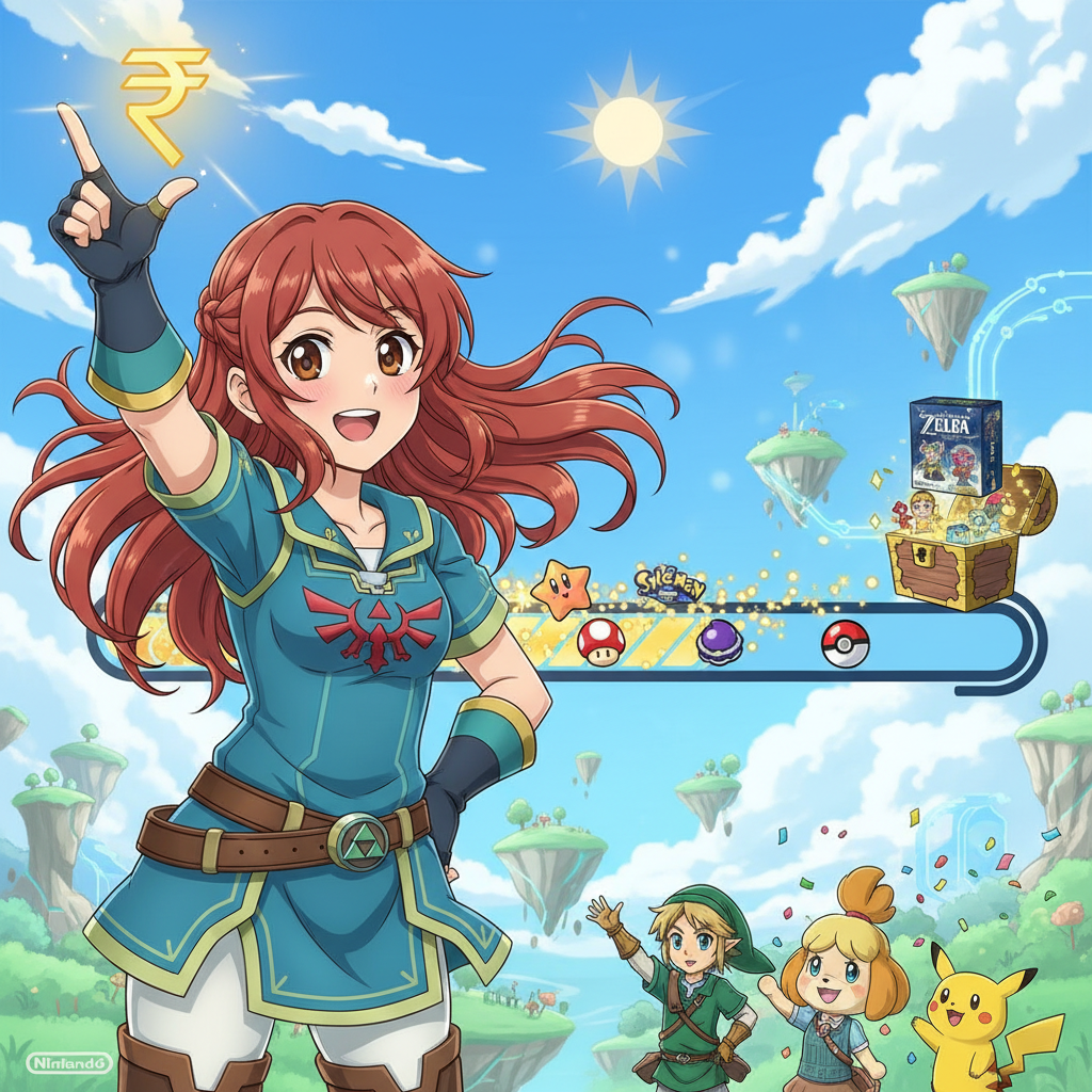 兌換獎勵,2026 My Nintendo 最新兌換：用點數免費換《薩爾達傳說》限量實體特典教學。