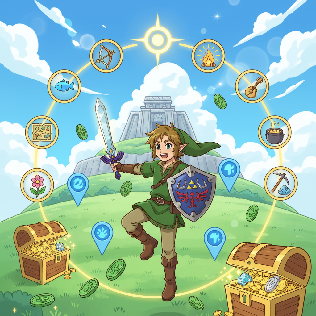 攻略教學,《曠野之息》2026 回坑指南：必解的 10 個經典支線，重溫海拉魯的最初感動。