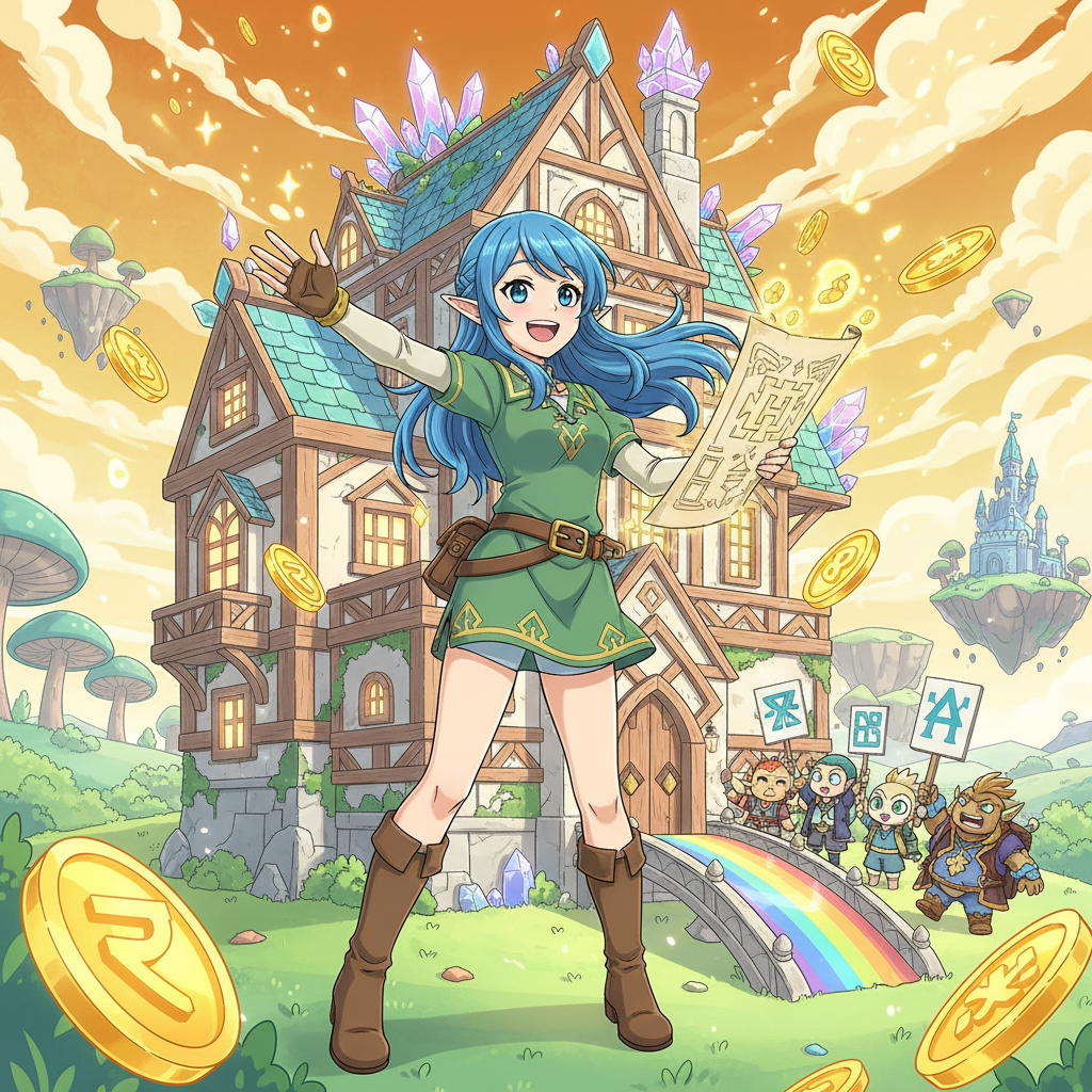 攻略教學,海拉魯豪宅設計大賽！《王國之淚》夢幻之家支線：20 萬玩家推薦的別墅配置。