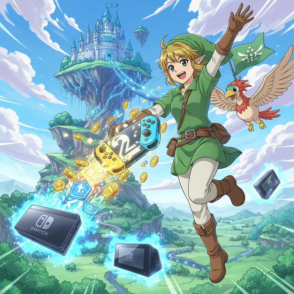 優惠資訊,Switch 2 傳聞再起？2026《薩爾達傳說》舊作升級優惠與相容性消息預測。