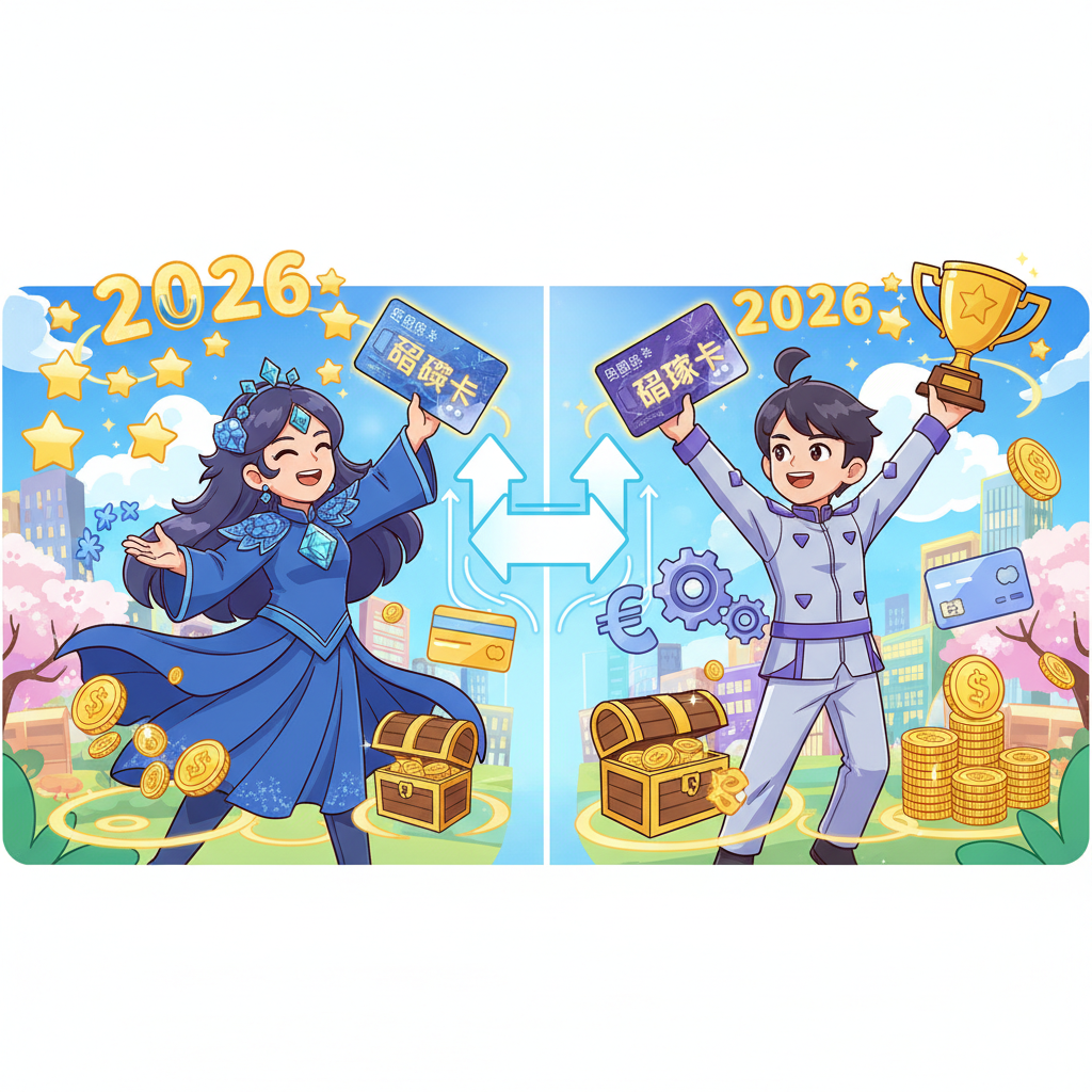 權益對比,2026 財富管理鼎鑽卡 vs 鼎極卡：一張表看懂權益差在哪裡