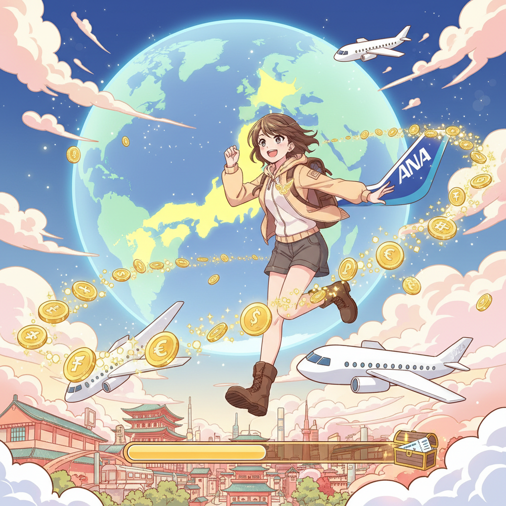 哩程攻略,哩程換機票最省祕技！2026 ANA 哩程兌換全攻略：這樣換日本來回比半價還便宜…