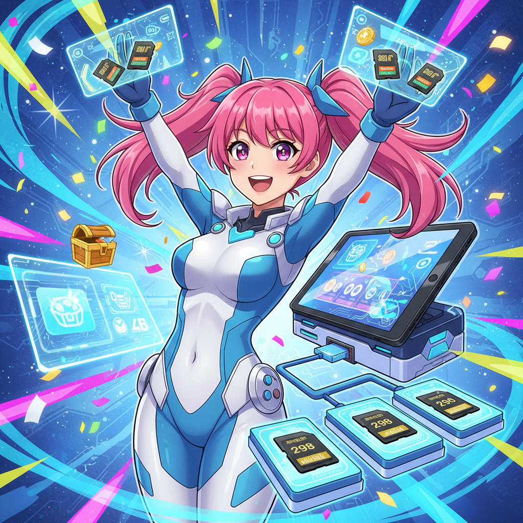 硬體解決,Switch 2 空間不足怎麼辦？2026 記憶卡讀取速度實測：這 3 款 SD 卡最適合新機