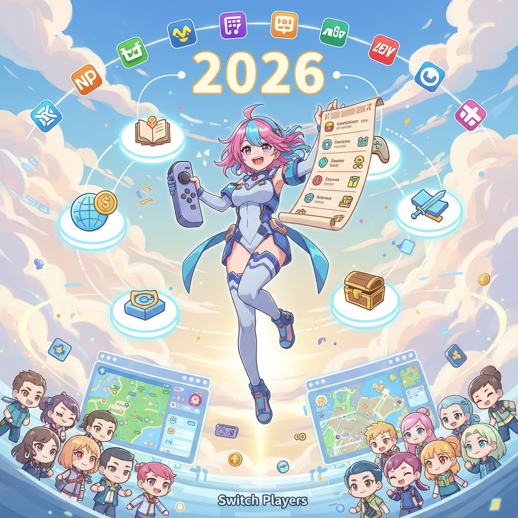 綜合總結,2026 Switch 玩家大清單：從跨區、攻略到兌換碼，這 10 個網站收藏起來就夠了