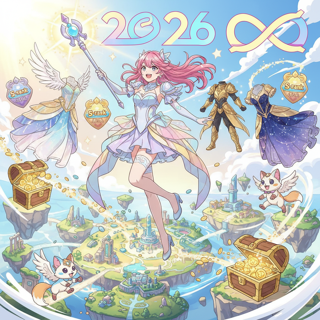 開放世界,2026《無限暖暖》完全攻略：S 級搭配技巧、奇蹟服裝獲取路徑與最新兌換碼