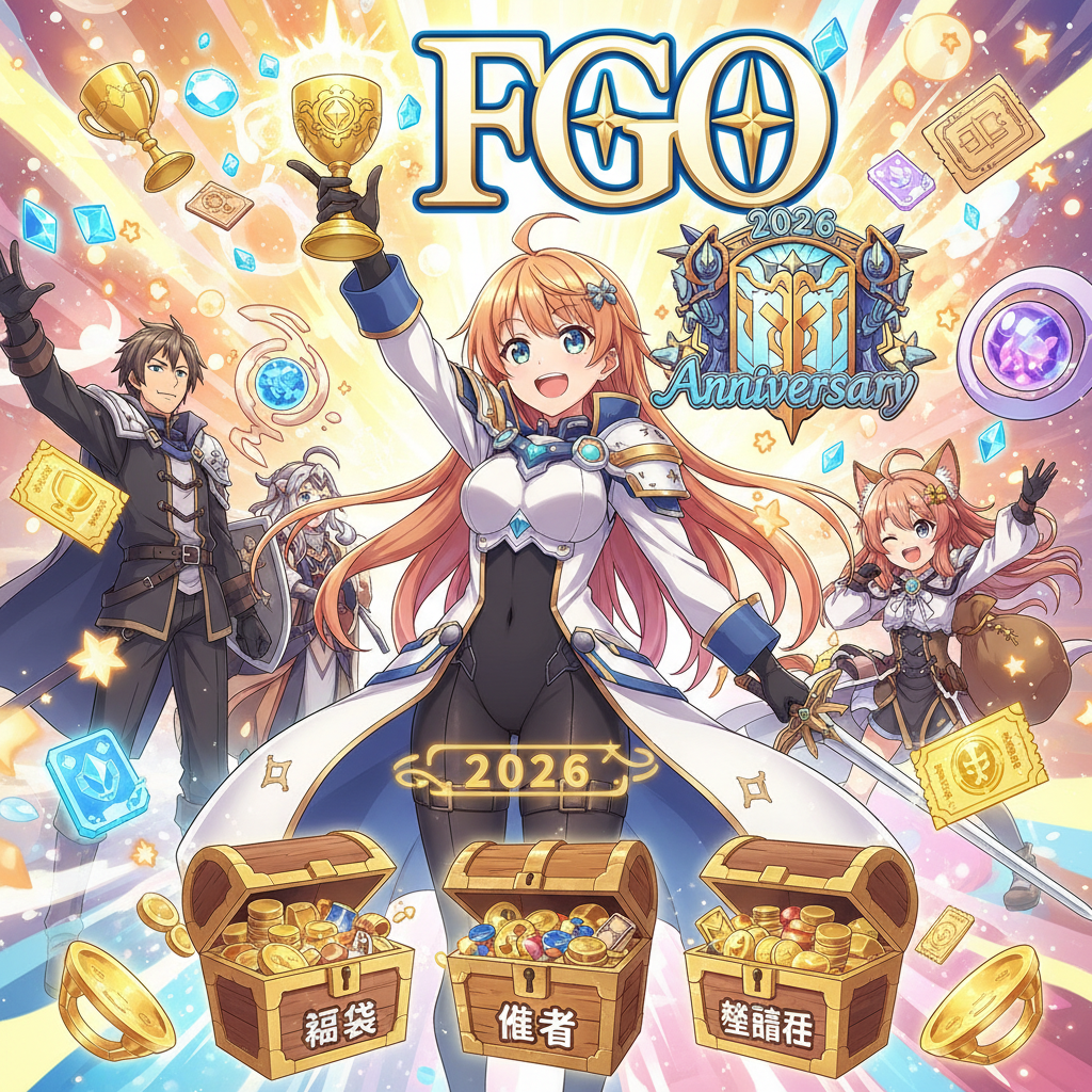 經典不敗,2026《FGO》周年慶：福袋選擇指南、最新從者評語與 1000 聖晶石序號領取