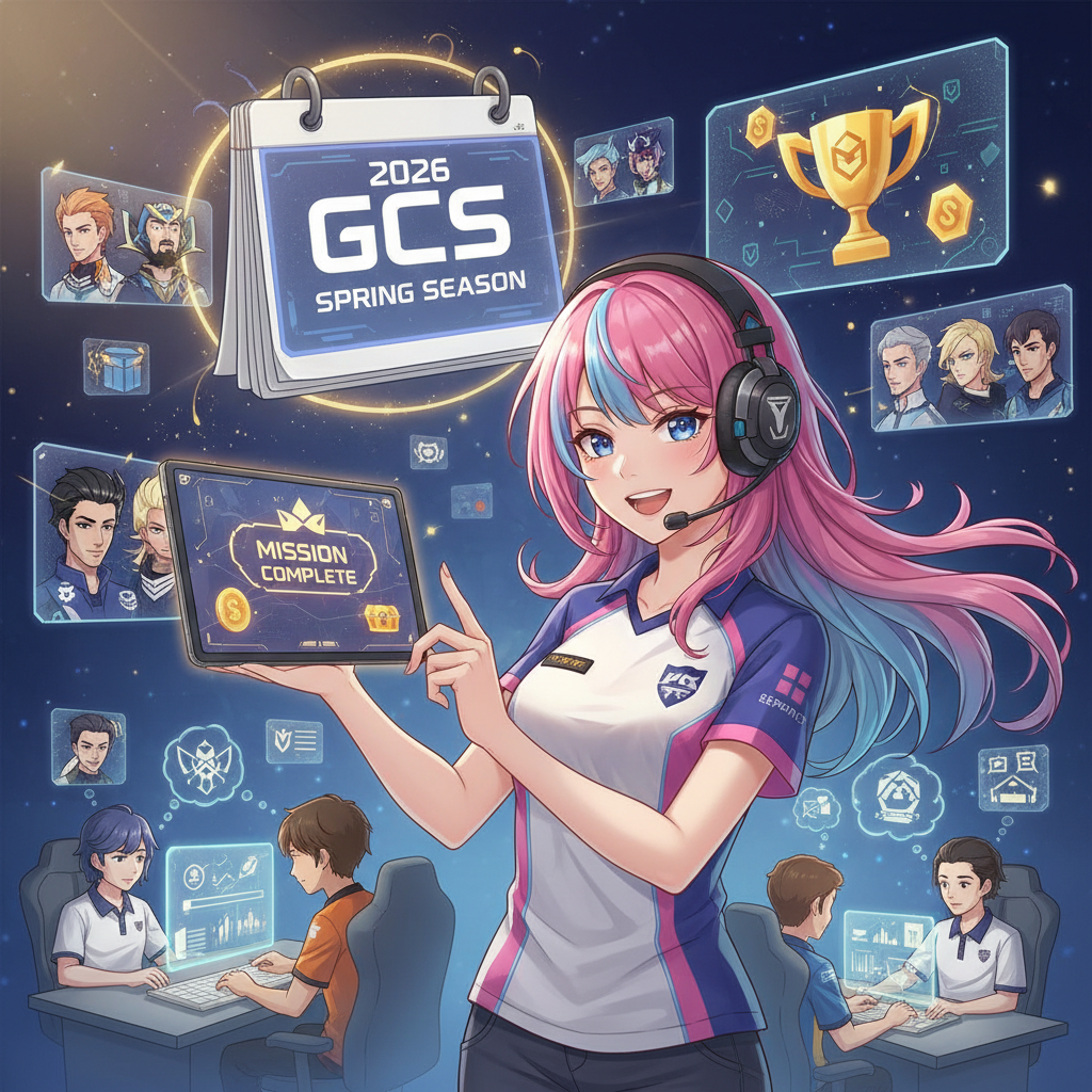 職業聯賽,2026 GCS 春季賽賽程與直播：觀賽領獎勵序號、熱門戰隊 BP 邏輯與冠軍預測