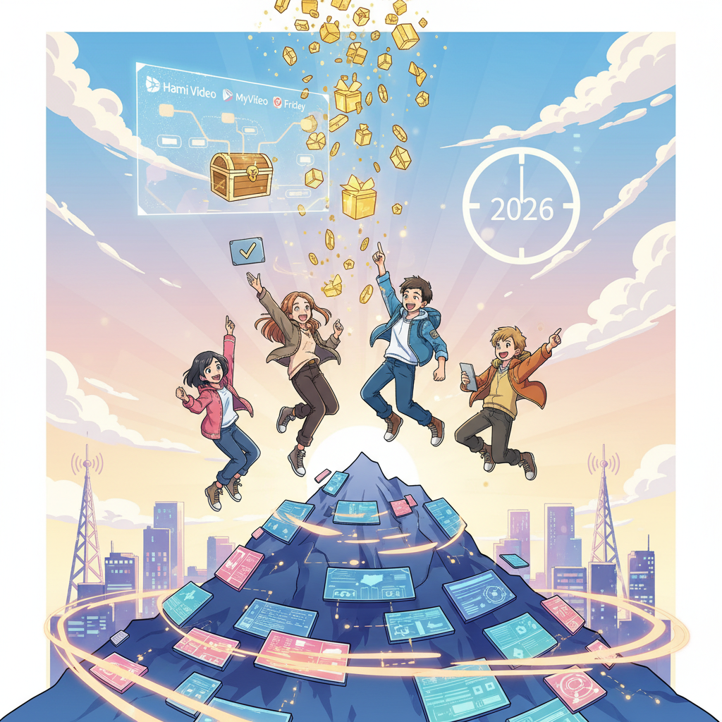 加值影音,2026 Hami Video / MyVideo / friday 影音兌換碼：電信方案加贈序號彙整