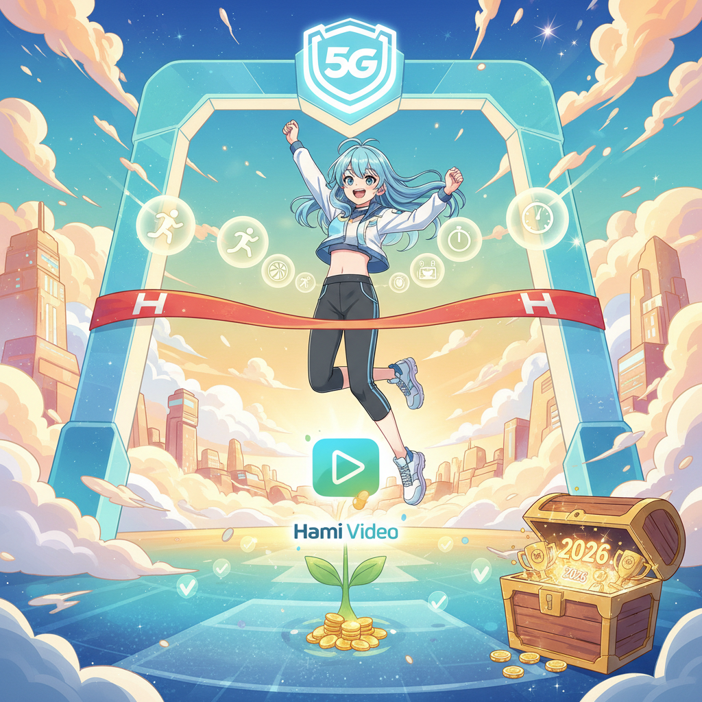 電信方案,中華電信 5G 客戶專屬：2026 Hami Video 運動館 0 元起、月租折抵方案申請教學