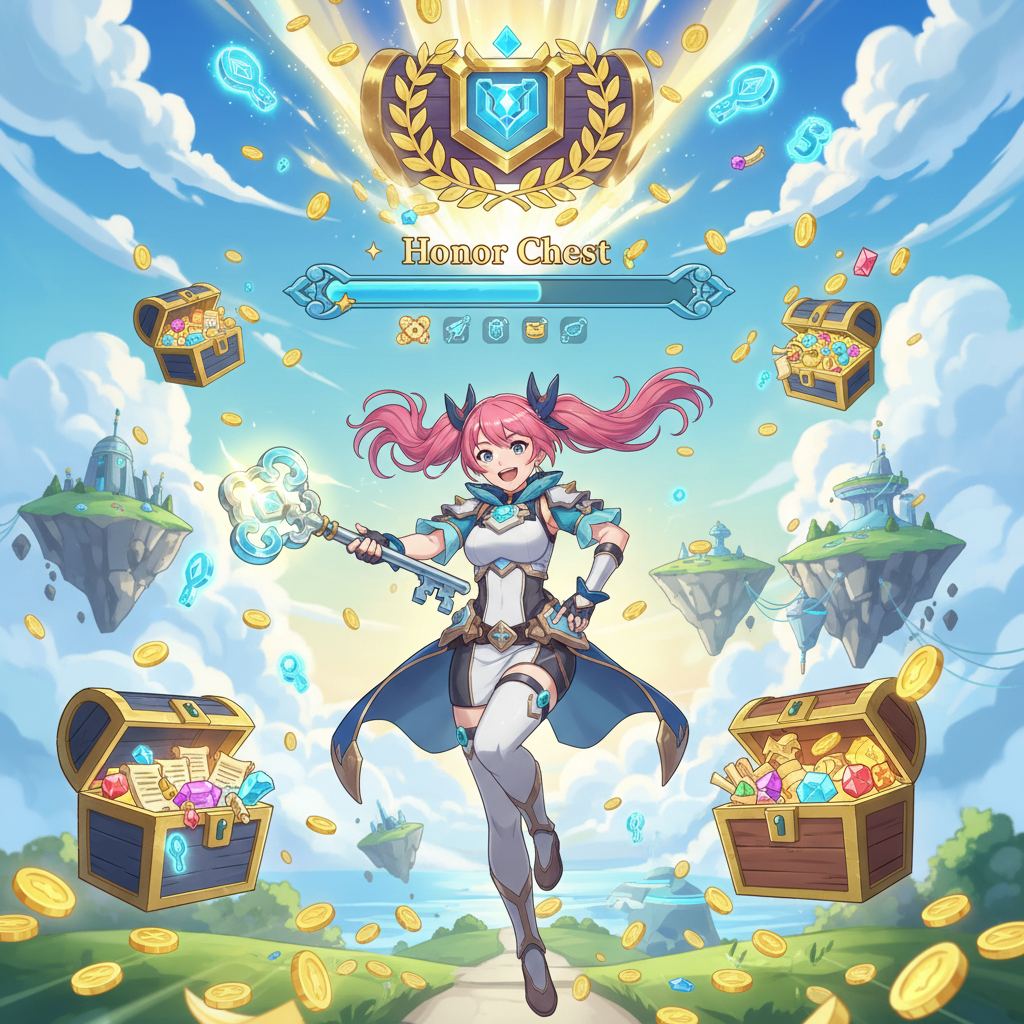 資源最大化,2026 鑰匙通行券攻略：如何極大化榮譽寶箱獎勵？無課玩家必學的資源分配密技