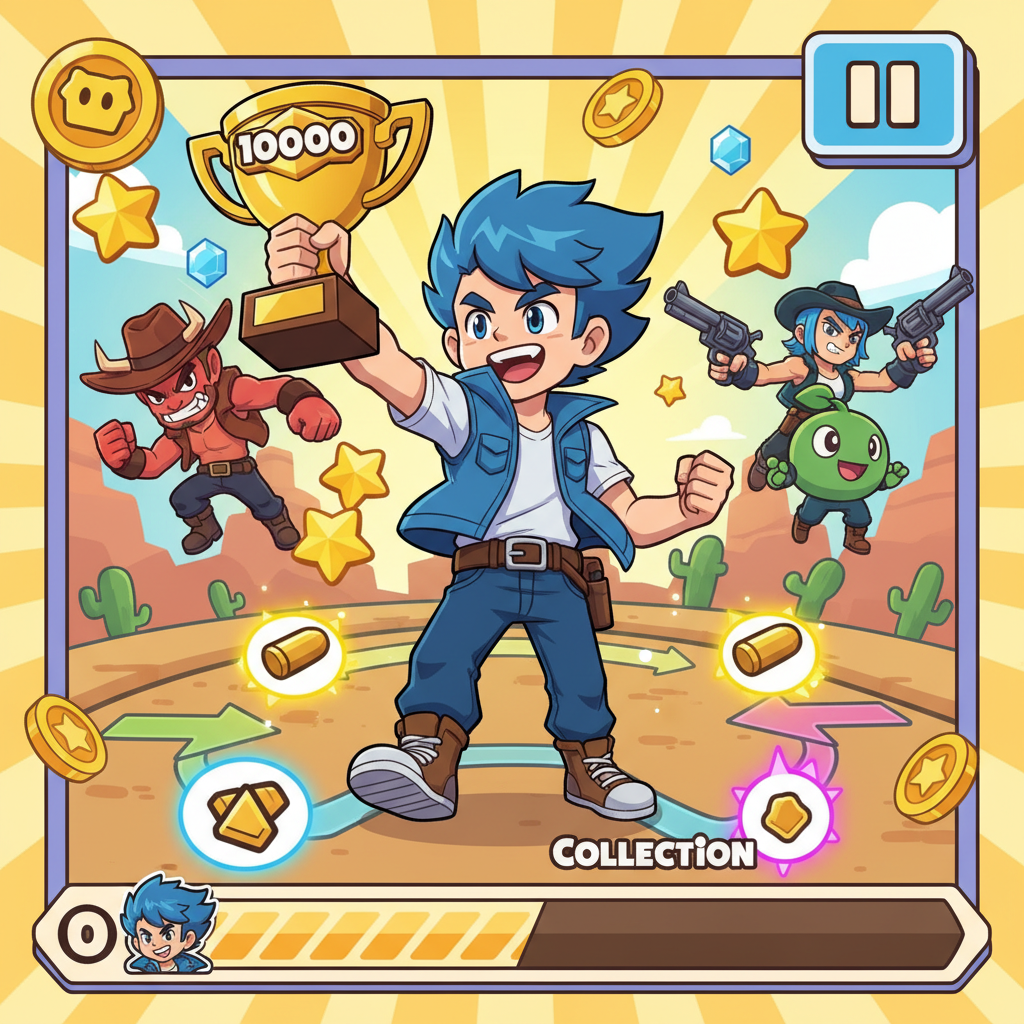 新手指南,2026 荒野亂鬥新手教學：10 分鐘掌握走位、集彈技巧，從 0 到 10,000 盃快速升級