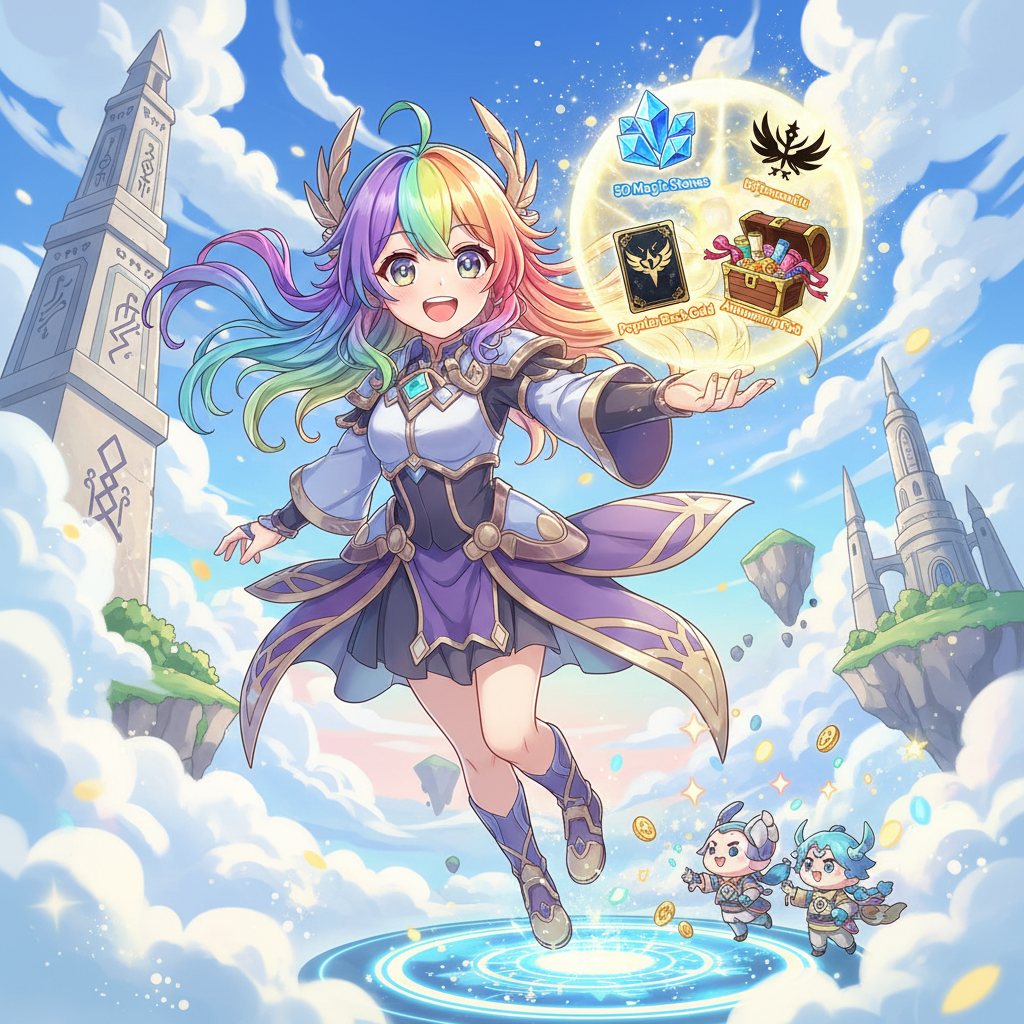 序號禮包,2026 神魔之塔 13 週年兌換碼大全：免費領取 50 粒魔法石、人氣黑金與週年禮包