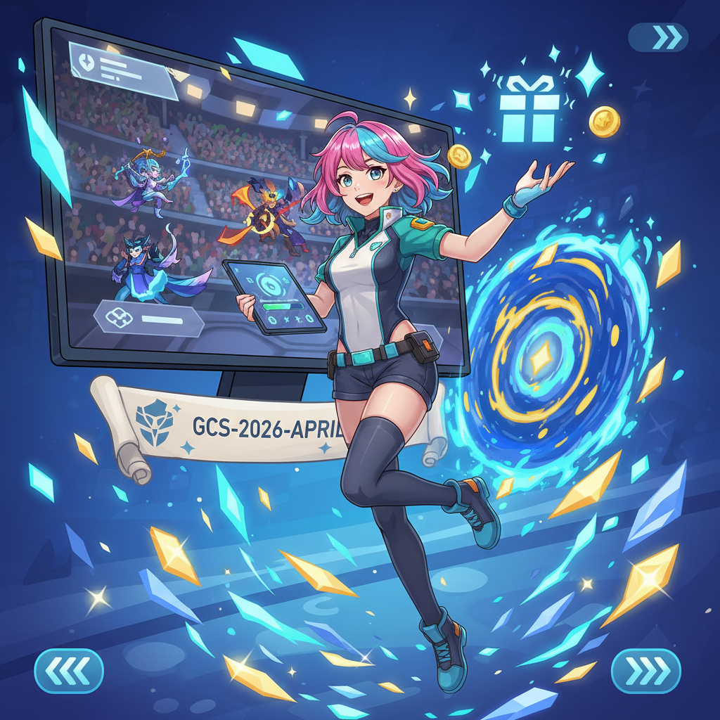 傳說對決,限定禮包,GCS-2026-APRIL (觀看 GCS 聯賽領取動態表情),傳說對決 GCS 序號兌換