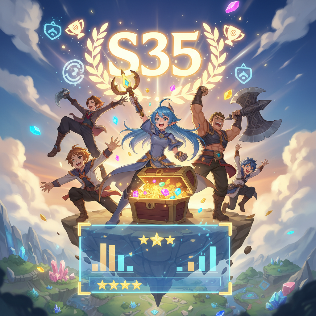 傳說對決 (AoV),MOBA,S35賽季排位,2026 傳說對決 4 月排行：S35 賽季勝率最高英雄出裝建議,傳說對決 S35 英雄排行