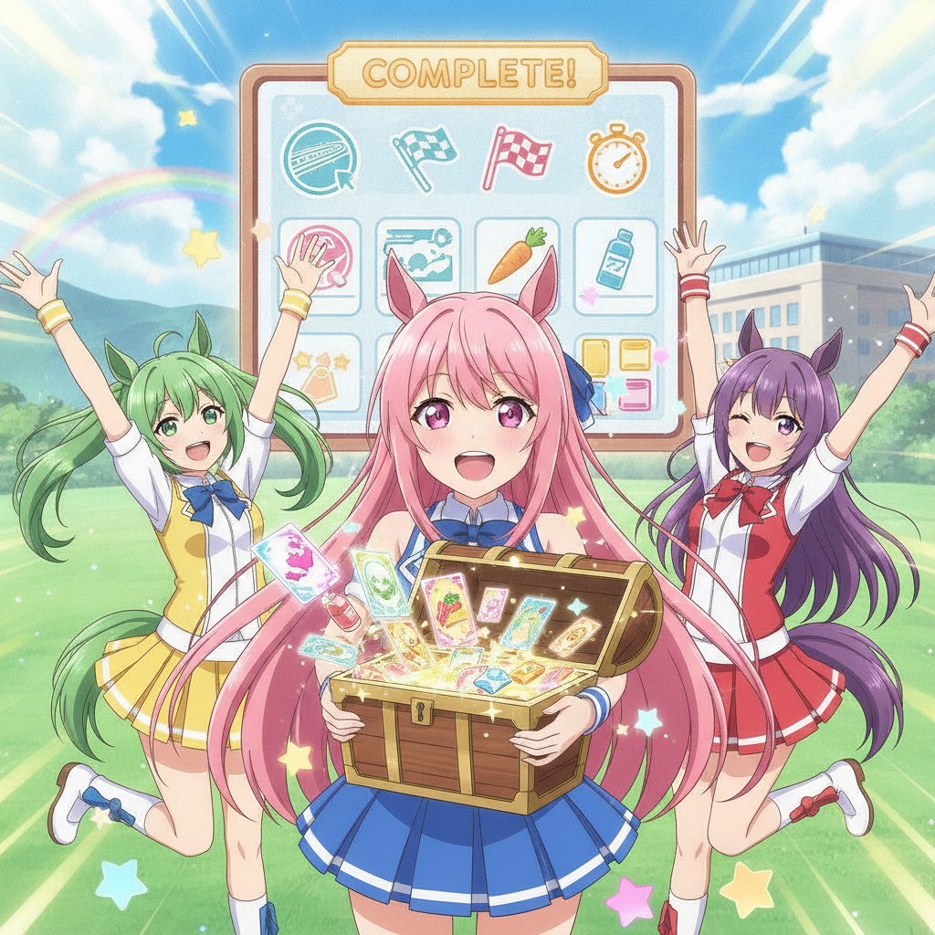 賽馬娘台服序號 2026【8月更新】限定支援卡碎片＋育成道具領取清單