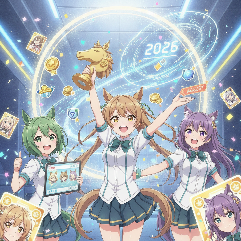 賽馬娘台服育成攻略 2026【8月最強劇本】支援卡搭配＋目標因子速成